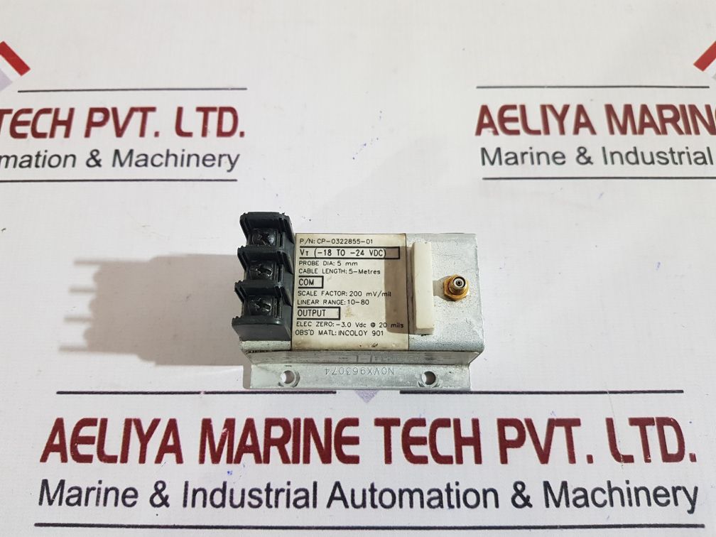 Bently Nevada 7200 Series Proximitor Sensor Cp-0322855-01
