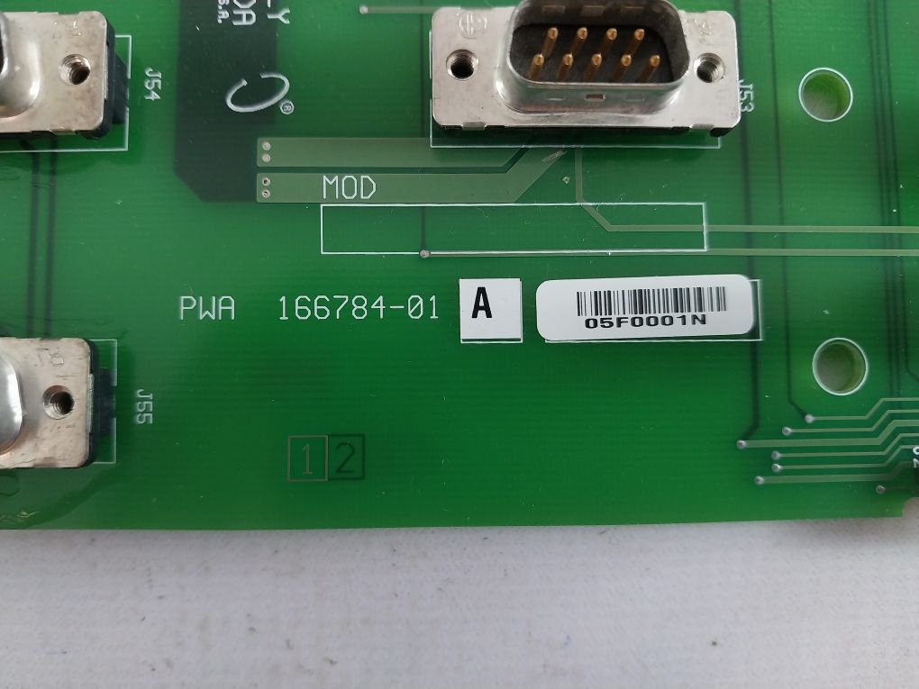 Bently Nevada Pwa 166784-01A Pcb Base Model