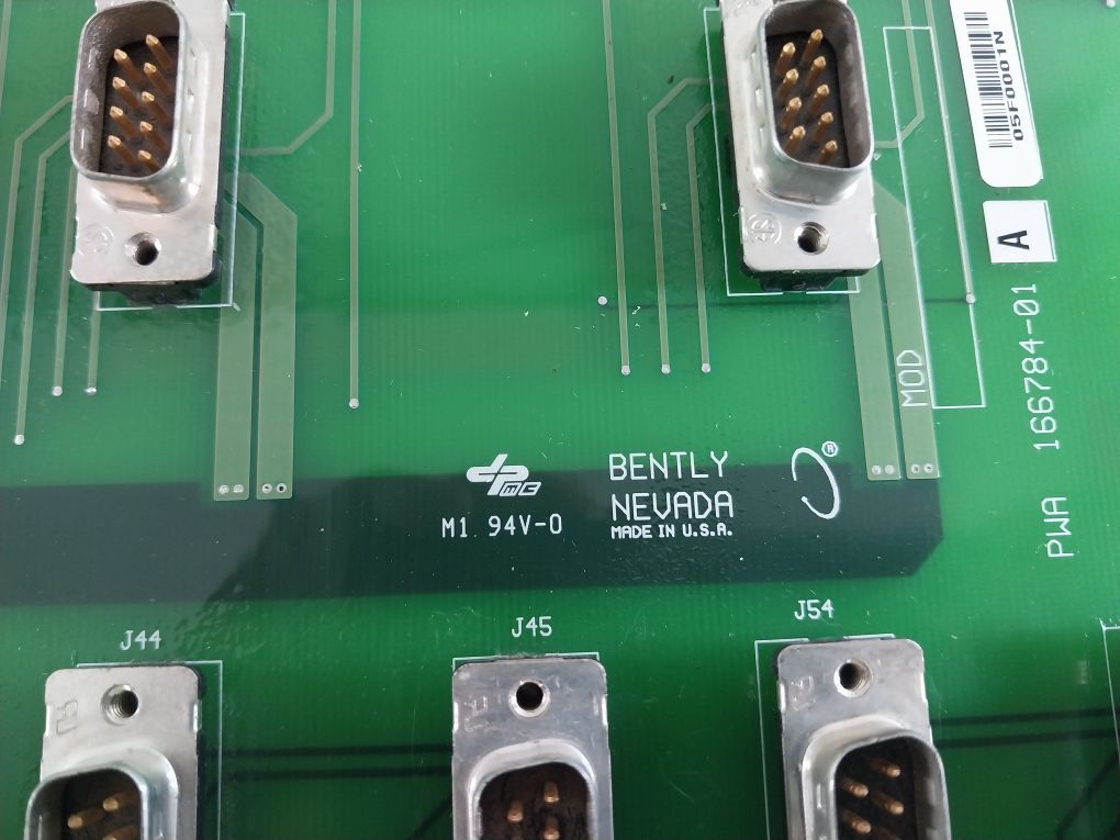 Bently Nevada Pwa 166784-01A Pcb Base Model