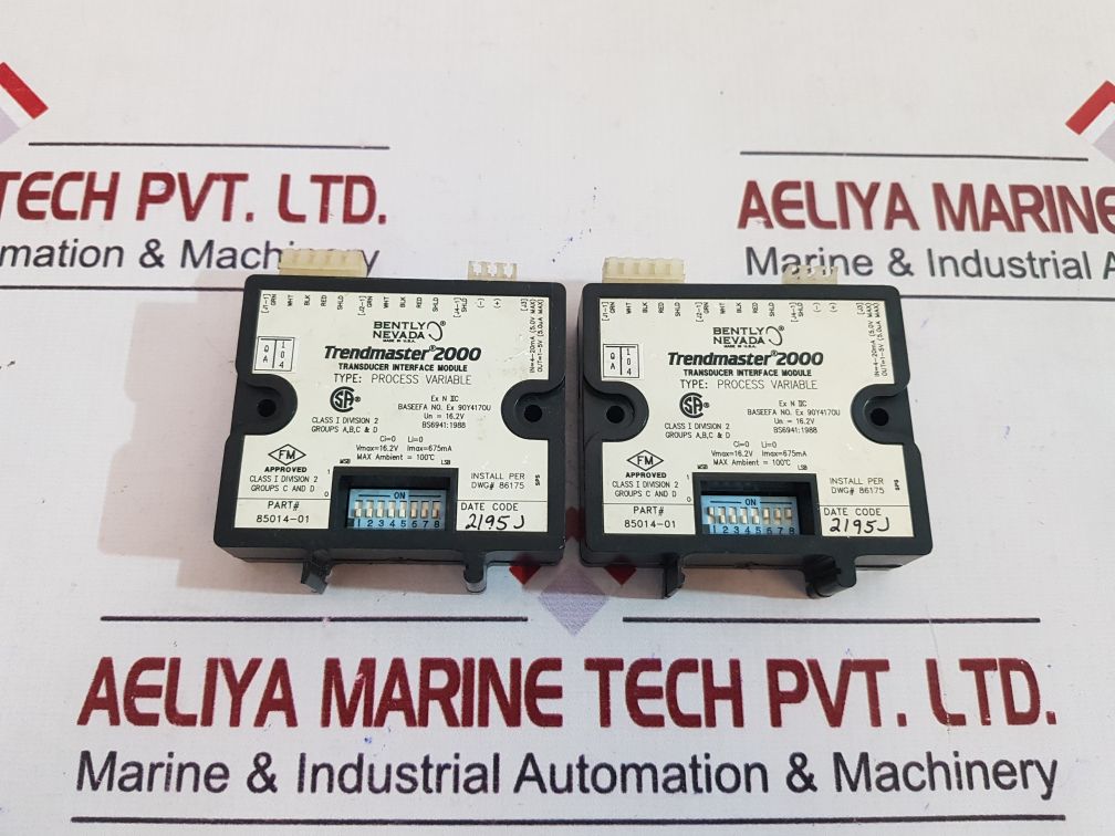 Bently Nevada Trendmaster 2000 Transducer Interface Module 85014-01