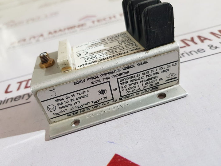 Bently Nevada 7200 Series Proximitor Sensor Vt (-18 To -24 Vdc) 18745-04