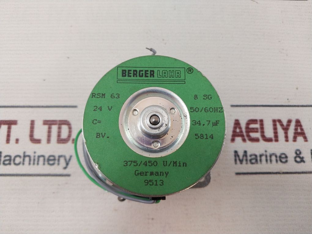 Berger Lahr Rsm 63 8 Sg Synchronous Motor