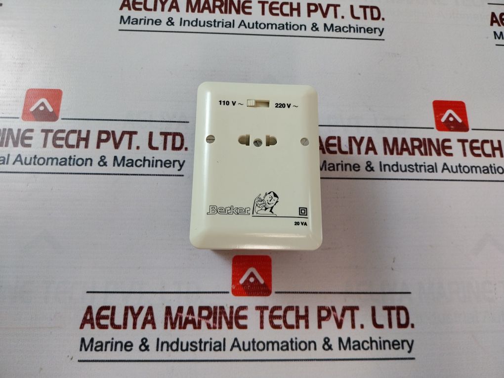 Berker 4475 Flush-mounted Safety Shaving Socket 220V 20 Va