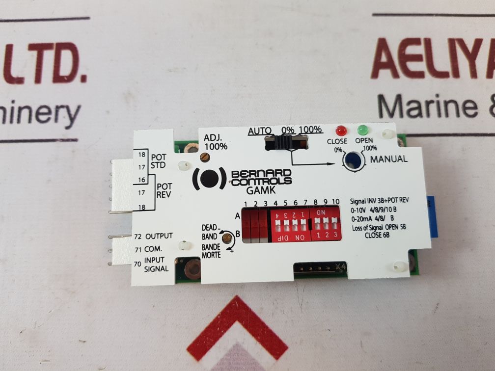 Bernard Controls Gam-k Positioner