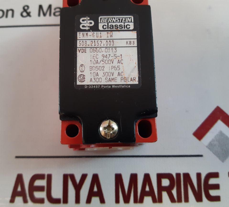 Bernstein Enm-su1 Iw Limit Switch 608.2152.003
