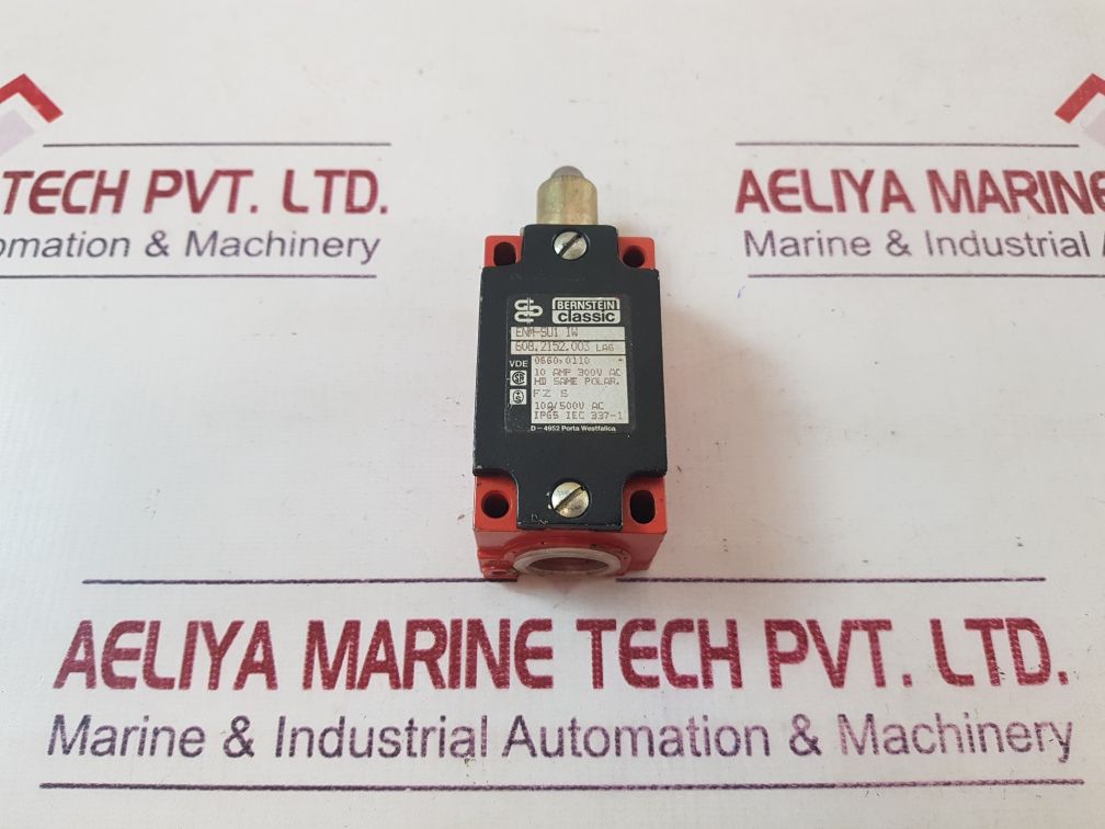 Bernstein Enm-su1 Iw Limit Switch 10 Amp 300V Ac