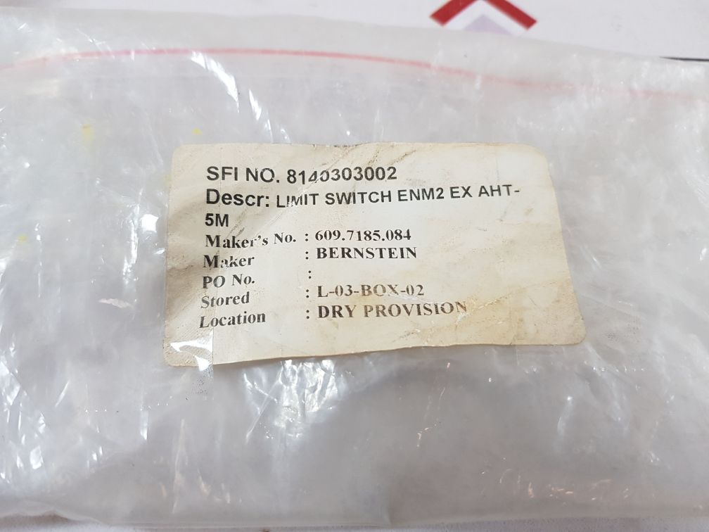 Bernstein Enm2-su1Z Ex Aht-5M- Limit Switch Enm2 Ex Aht-5M