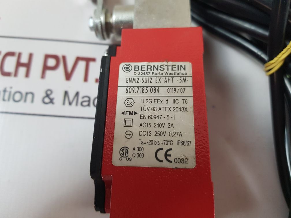 Bernstein Enm2-su1Z Ex Aht-5M- Limit Switch Enm2 Ex Aht-5M