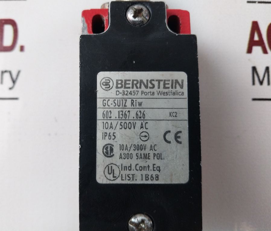Bernstein Gc-su1Z Riw Limit Switch