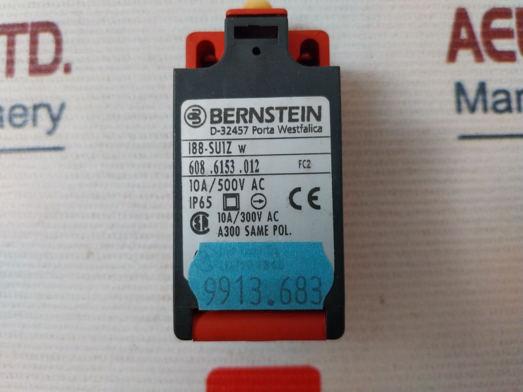 Bernstein I88-su1Z W Limit Switch 608.6153.012