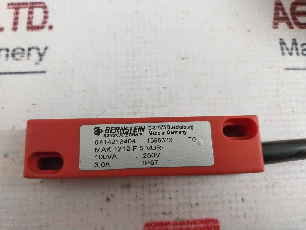 Bernstein Mak-1212-f-5-vdr Magnet Switch-5 Meter Cable Ip67  