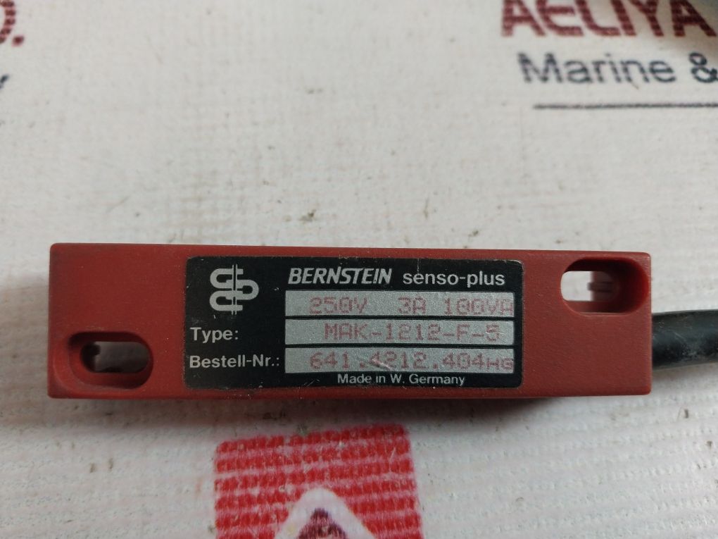 Bernstein Mak-1212-f-5 Magnetic Switch 100Va