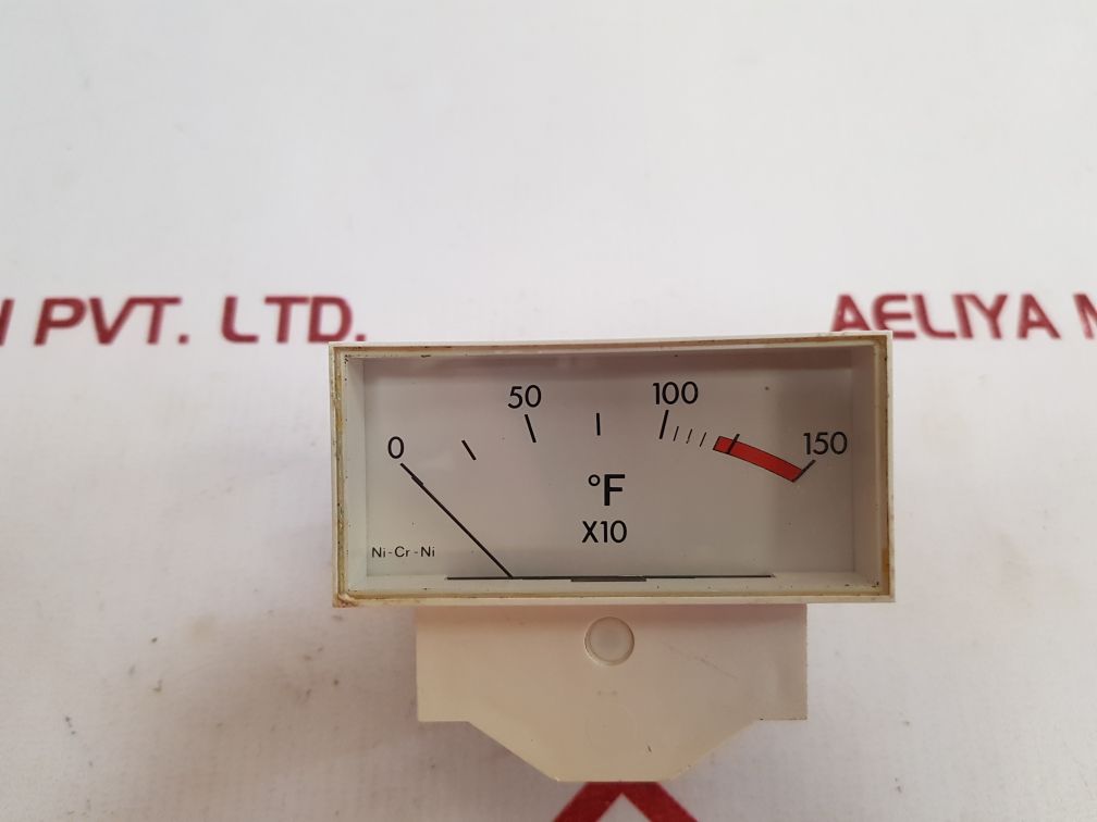 Ni-cr-ni Meter X10 0 To 150°F
