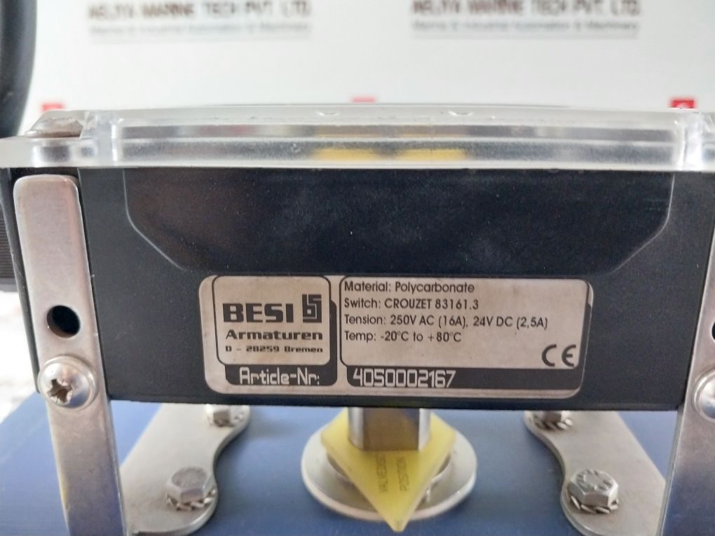 Besi Armaturen Psa-d100-no-f07-v12/38-0.21 Marine Systems