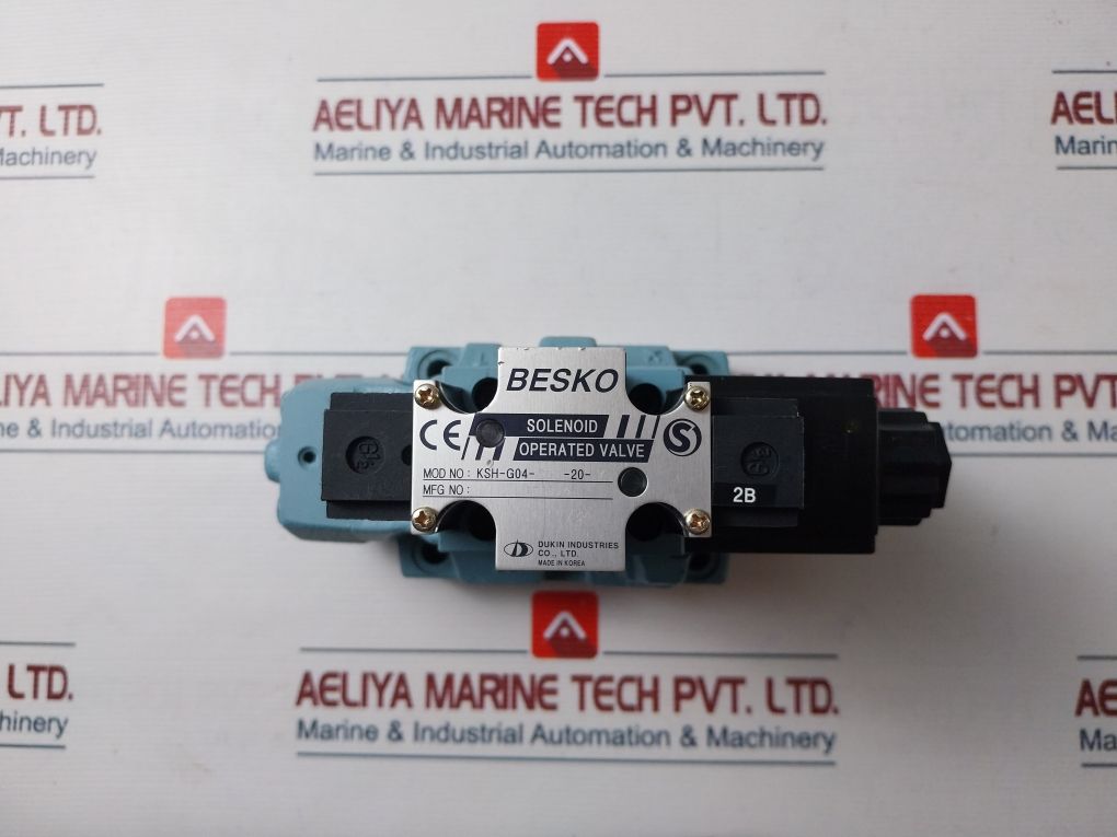 Besko Ksh-g04-2Bb-20-y Solenoid Operated Valve