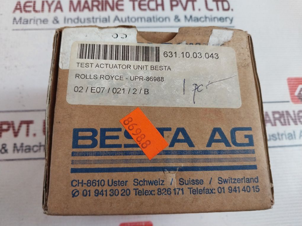 Besta C22.8.W Test Actuator Unit