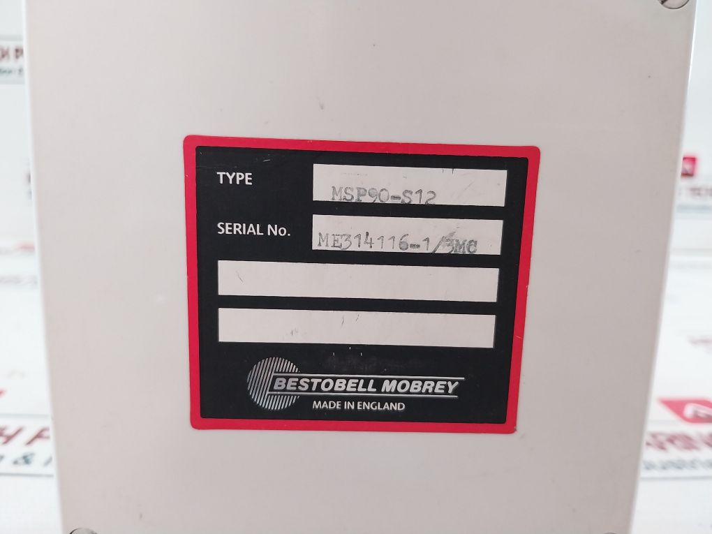 Bestobell Mobrey Msp90-s12 Flanged Ultrasonic Tank Gauge Transducer