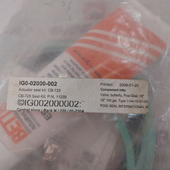 Bettis Cb725/Sr-11 Actuator Seal Kit