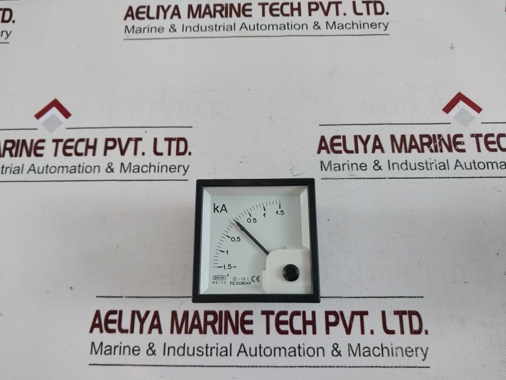 Bew Be-72 Panel Meter -1.5-0-1.5 Ka