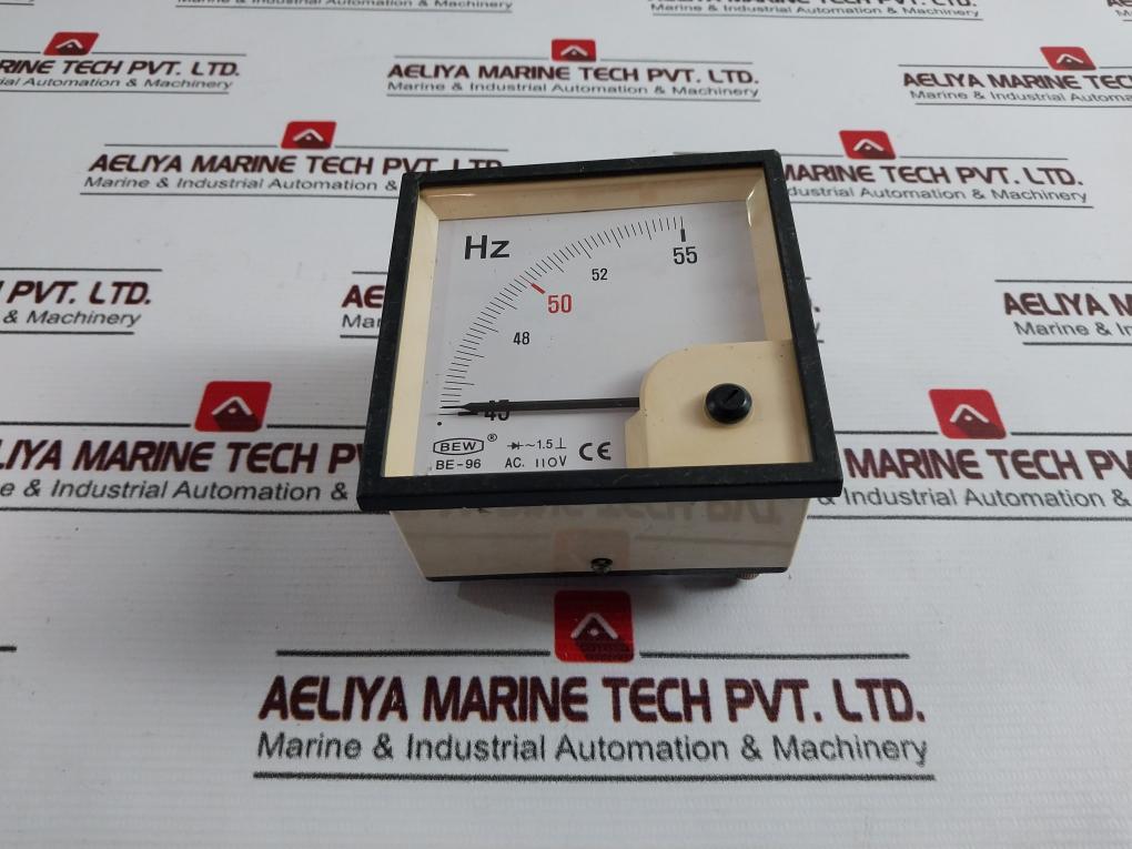 Bew Be-96 Frequency Meter 45-55 Hz