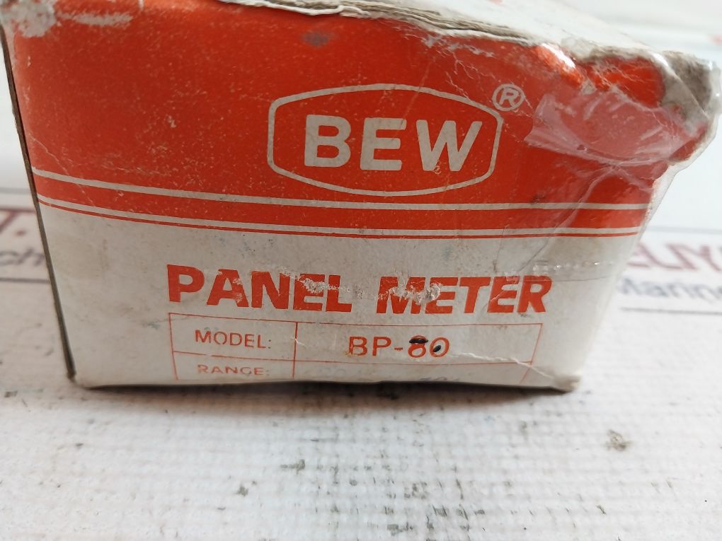 Bew Bp-80 Analog Panel Meter