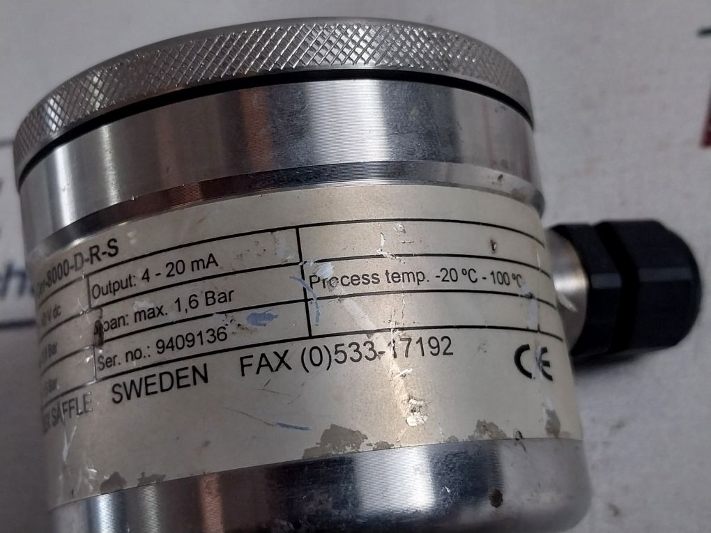 Bex Komponent Cer-8000-d-r-s Pressure Transmitter