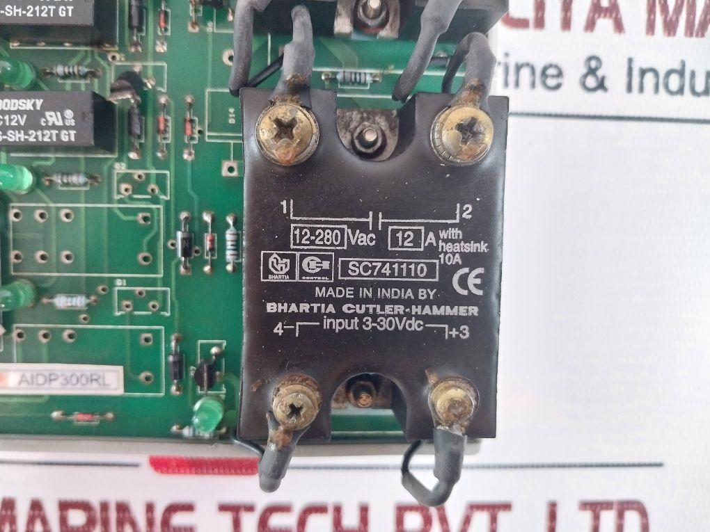 Bhartia Cutler Hammer Sc741110 12-280 Vac 10A