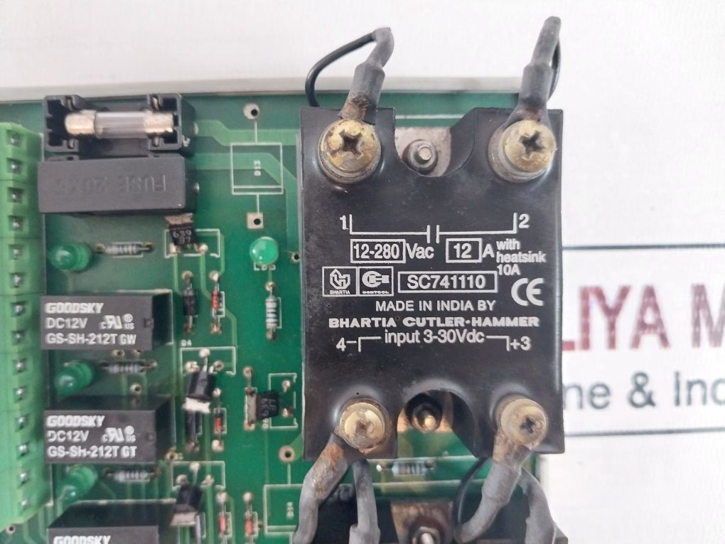 Bhartia Cutler Hammer Sc741110 12-280 Vac 10A