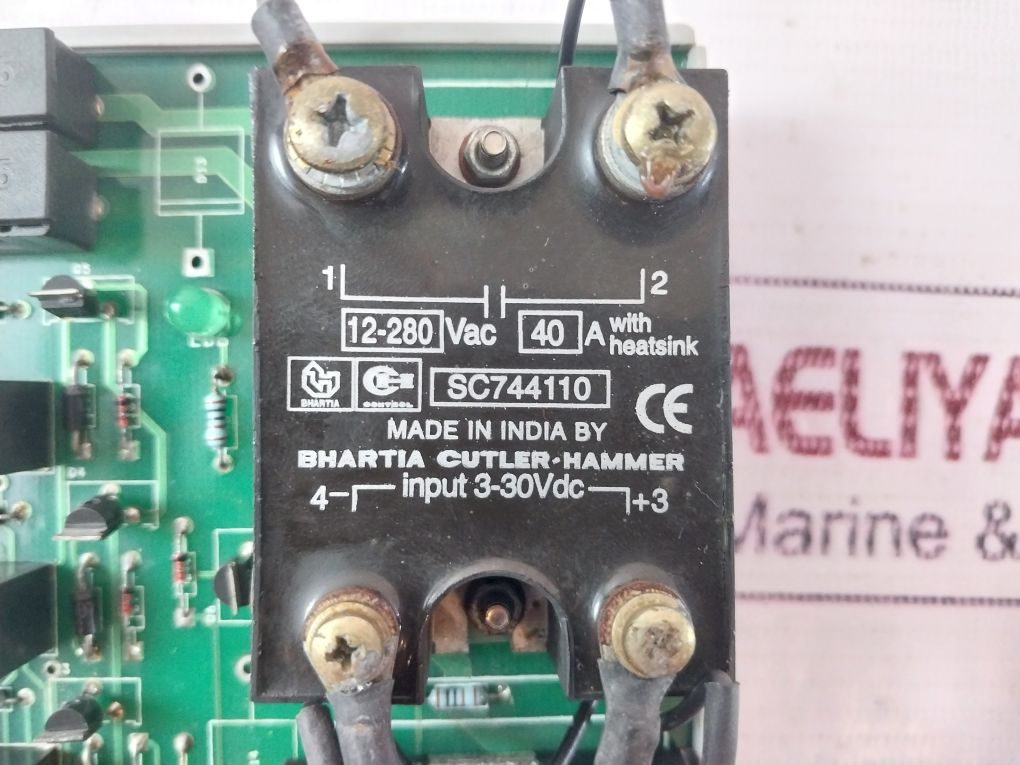 Bhartia Cutler Hammer Sc744110 Pcb Card