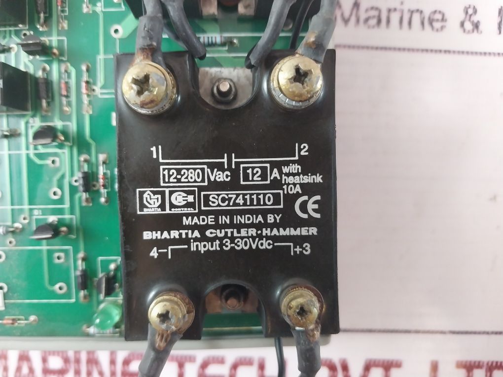 Bhartia Cutler Hammer Sc744110 Pcb Card