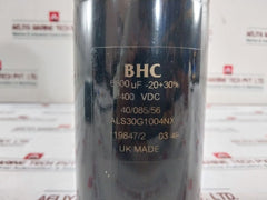Bhc Als30G1004Nx Electrolytic Capacitors 6300 Uf 400V Dc