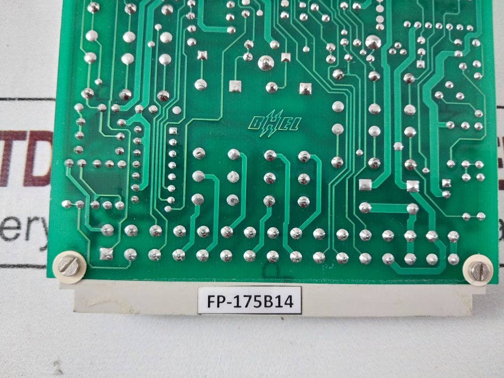 Bhel Bhel-11111-fp-bn10 Pcb Card Flame Processor Fp-175B14