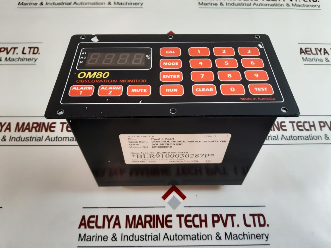 Bho Om80 Obscuration Monitor Om80-hc12-v7
