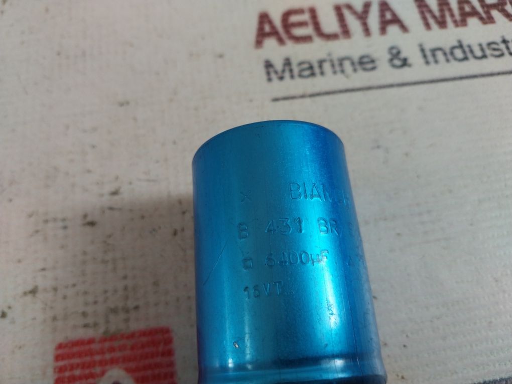 Bianchi 6400µF Capacitor 70°C