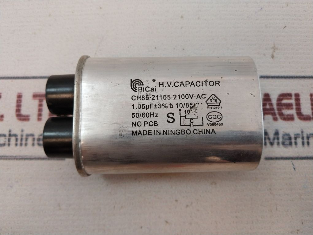 Bicai Ch85.21105.2100V.Ac High Voltage Capacitor