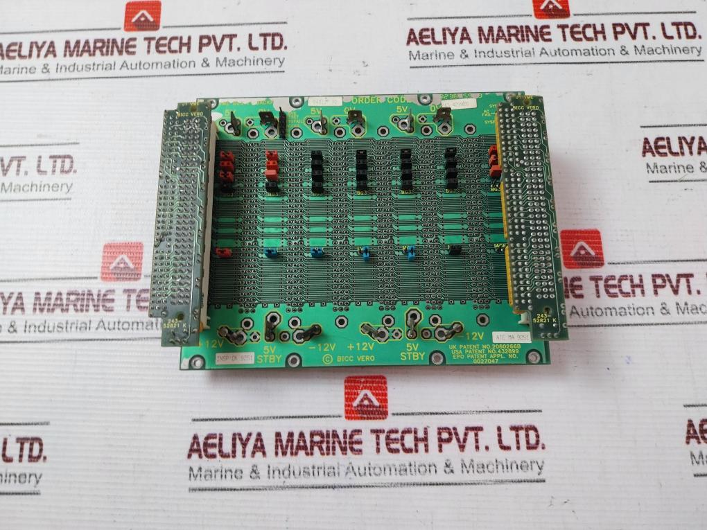 Bicc Vero 243-42992C Vme Bus J2 Backplane 2060266B