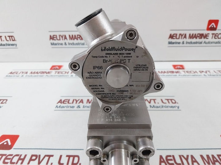 Bifold Fluid Power Fp01/129/S1A/M/32 Solenoid Valve