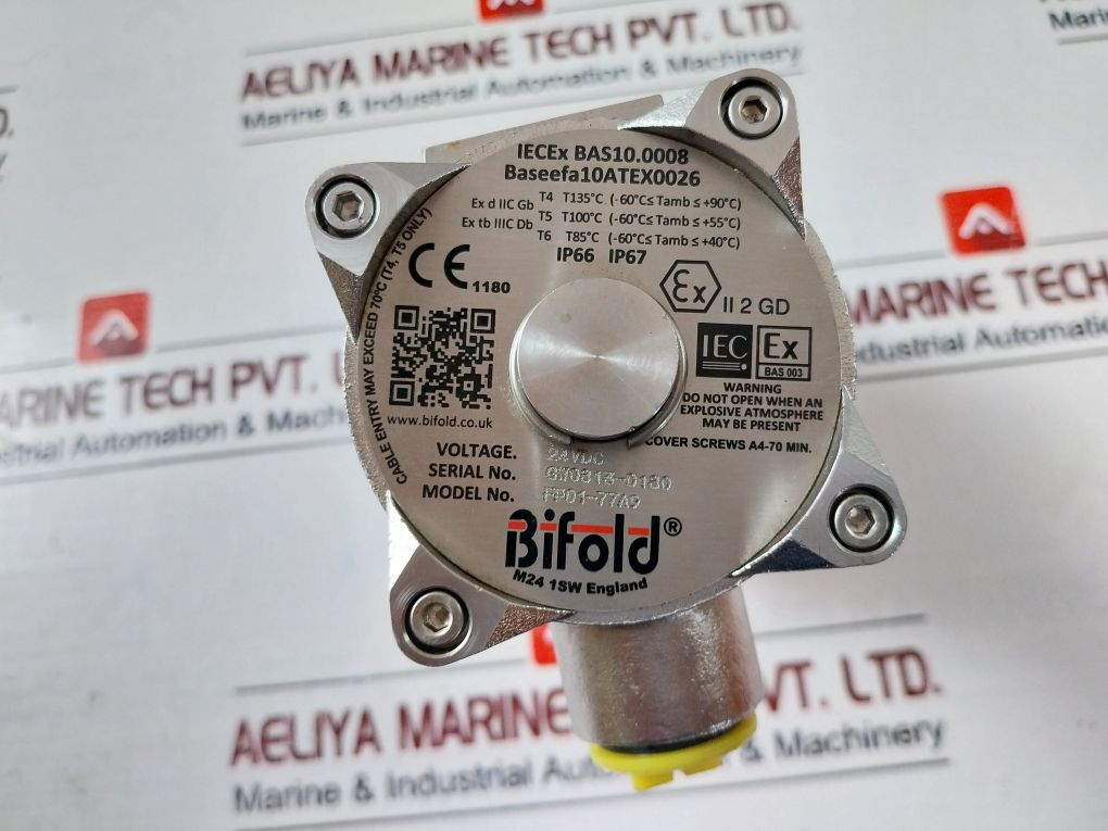 Bifold Fluid Power Fp15/S1/M/32/S/No/77A9-24D/30 Solenoid Valve 24V Dc