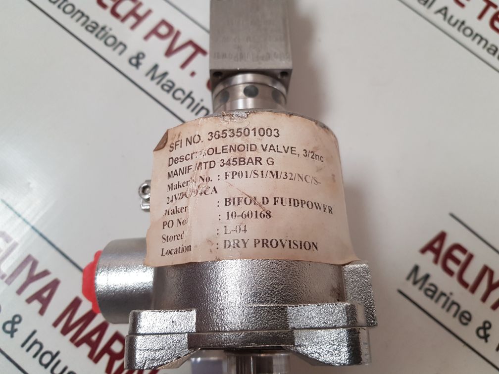 Bifold Fluidpower Fp01/S1/M/32/Nc/S-74A/24D-36_01 Valve