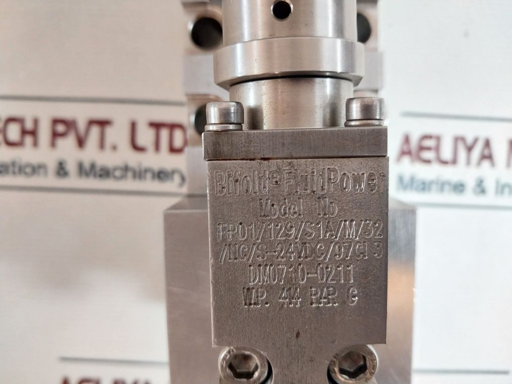 Bifold Fp01/129/S1A/M/32/Nc/S-24Vdc/97Ci-3 Solenoid Valve Sv8110A/Nc/06