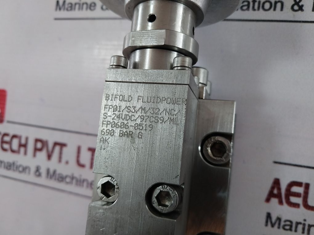 Bifold Fp01/S3/M/32/Nc/S-24Vdc/97Cs9/Ml Solenoid Valve 24V Dc