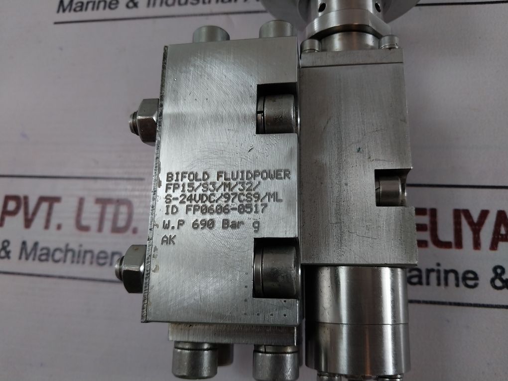 Bifold Fp01/S3/M/32/Nc/S-24Vdc/97Cs9/Ml Solenoid Valve 24V Dc