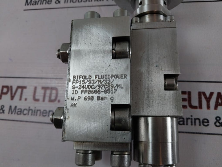 Bifold Fp01/S3/M/32/Nc/S-24Vdc/97Cs9/Ml Solenoid Valve 24V Dc