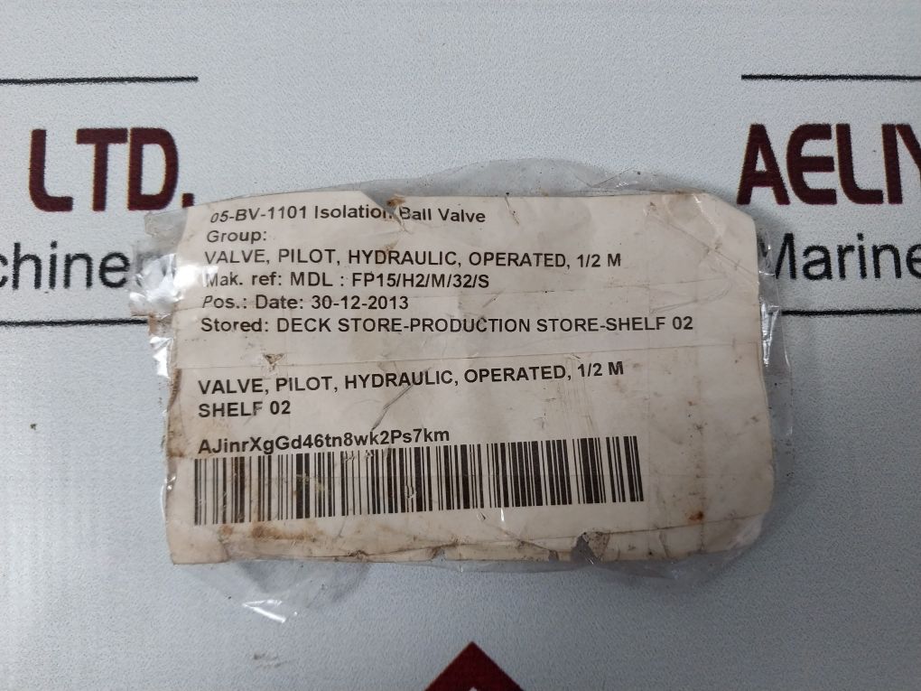 Bifold Fp15/H2/M/32/S Interface Valve