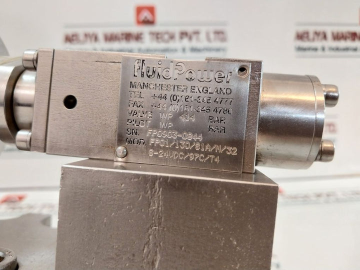 Bifold Sv8110A/Nc/06/ Fluid Power Solenoid Valve 24 Vdc Pw
