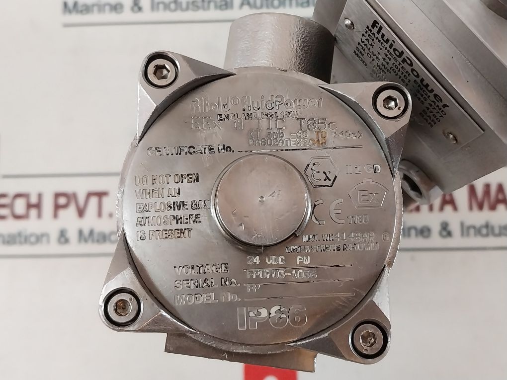 Bifold Sv8110A/Nc/06/ Fluid Power Solenoid Valve 24 Vdc Pw