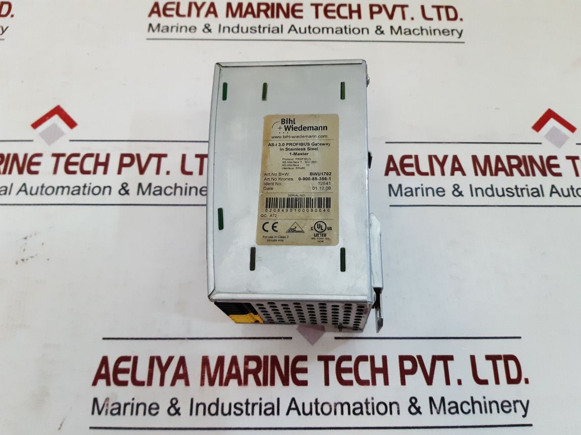 Bihl Wiedemann Krones As-i 3.0 Profibus Gateway Bwu1702
