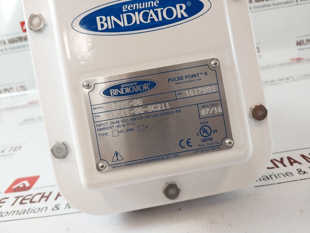 Genuine Bindicator Lpii-sg Pulse Point Ii Series Level Sensor Lpii-sg-sc211