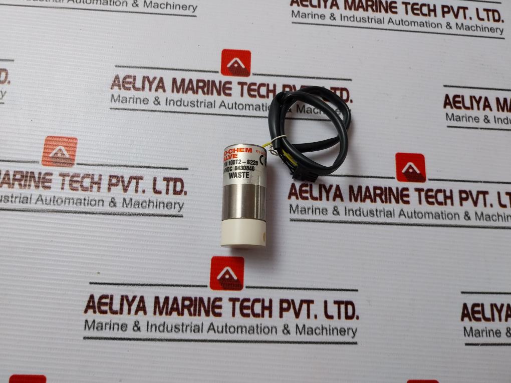 Bio-chem Valve 100T2-s228 Waste Pressure/Solenoid Valve 24V Dc