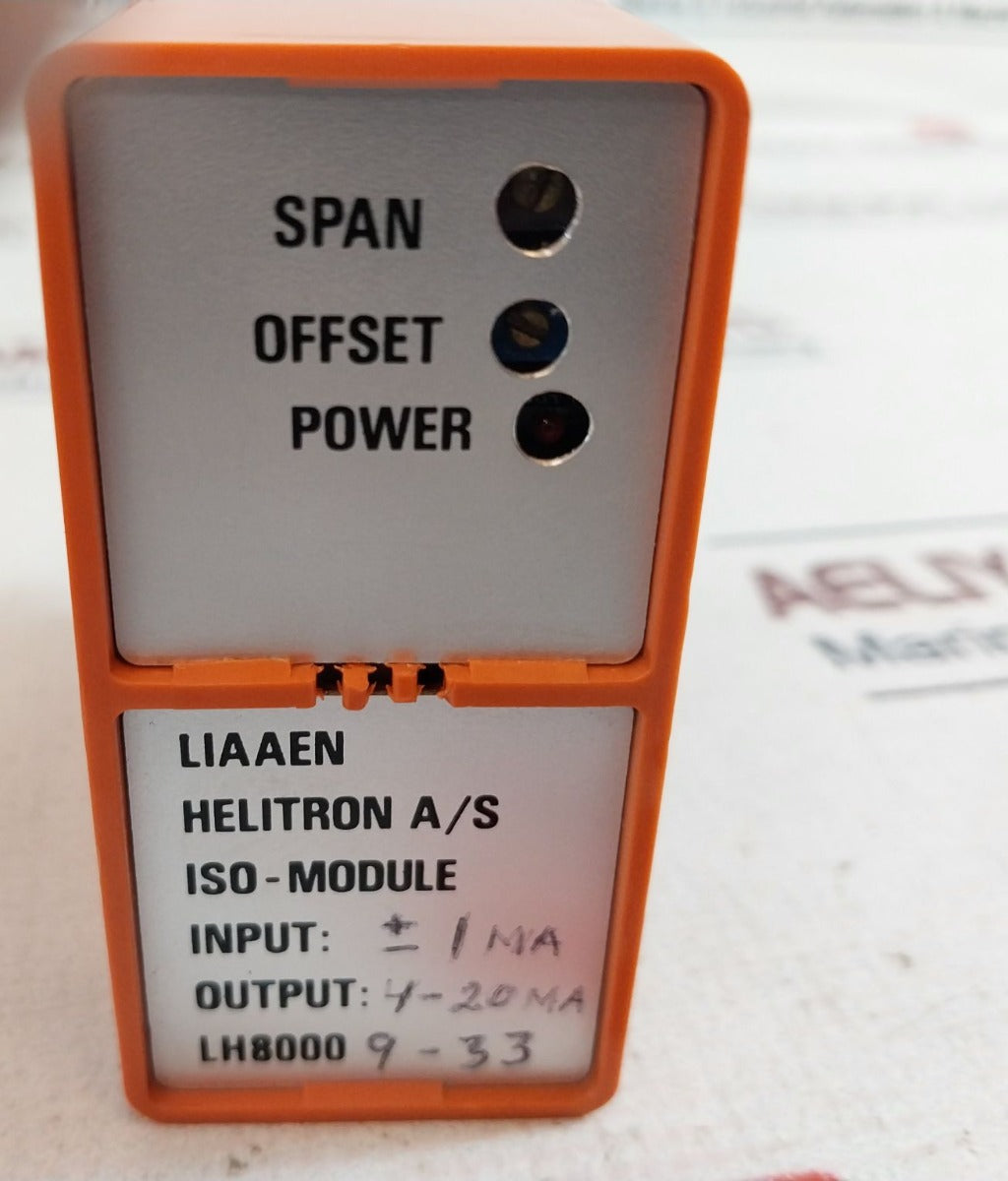 Bircher Lh80009-33 Ulstein Liaaen Helitron A/S Iso-module 4-20Ma